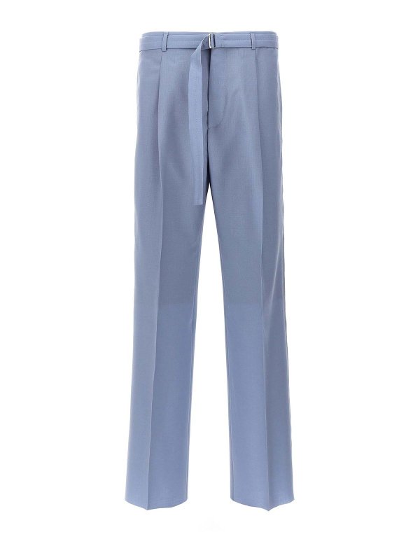 LANVIN: Pantalons élégants - Short - Bleu Clair