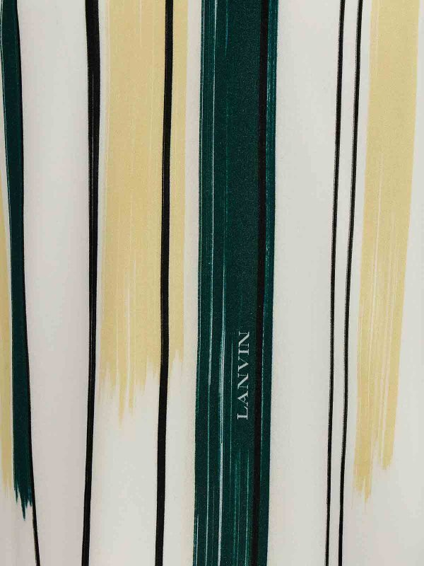 Striped Print T-Shirt shop online: LANVIN