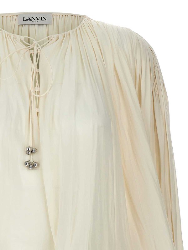The Best Shops LANVIN: Blouses - Blouse - Blanc