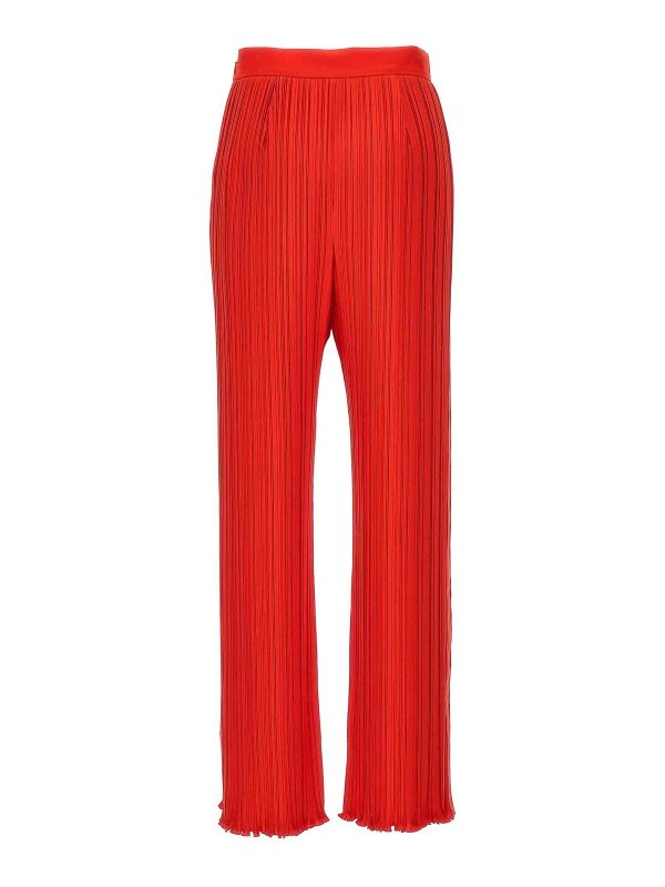 LANVIN: casual trousers online - Pleated Pants