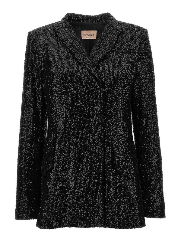 LE TWINS: Blazer - Blazer - Schwarz