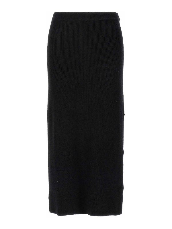 LOULOU STUDIO: ニーレングススカート＆ミディ丈 - 膝丈/ミディスカート - Aalis