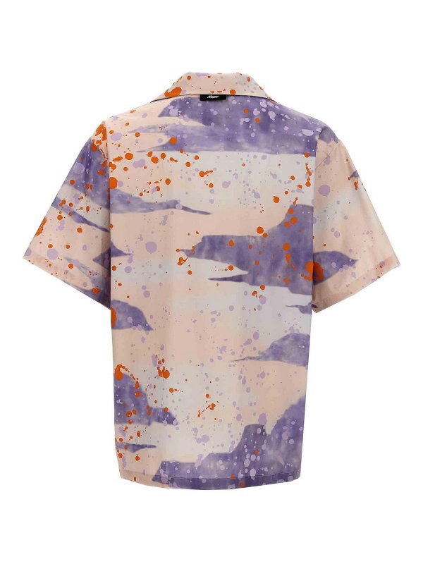 m.s.g.m.: shirts online - Camouflage Print Shirt