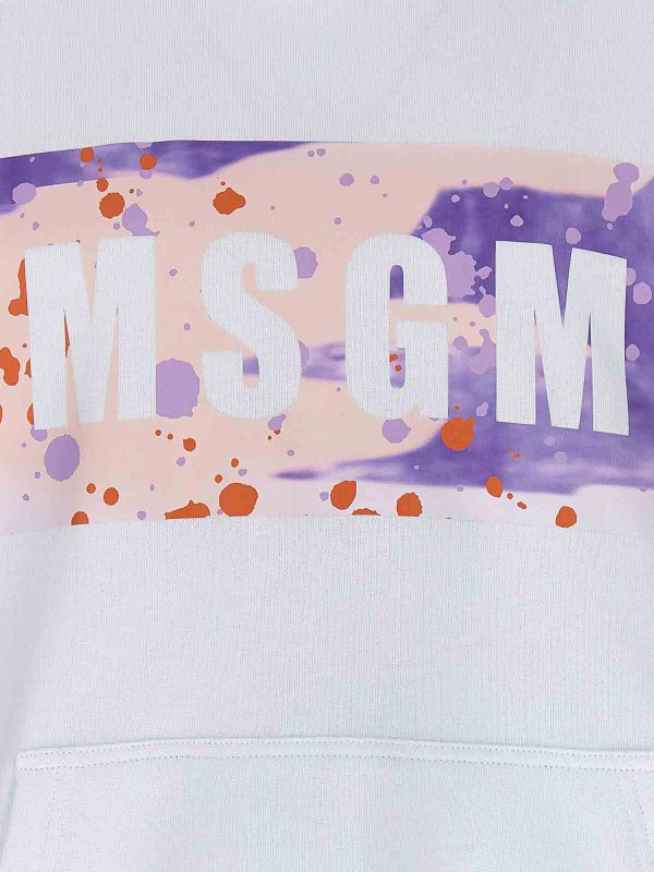 Camo Season Box Logo - 白 shop online: m.s.g.m.