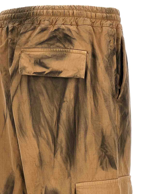 Dirty-Effect Cargo Pants shop online: m.s.g.m.