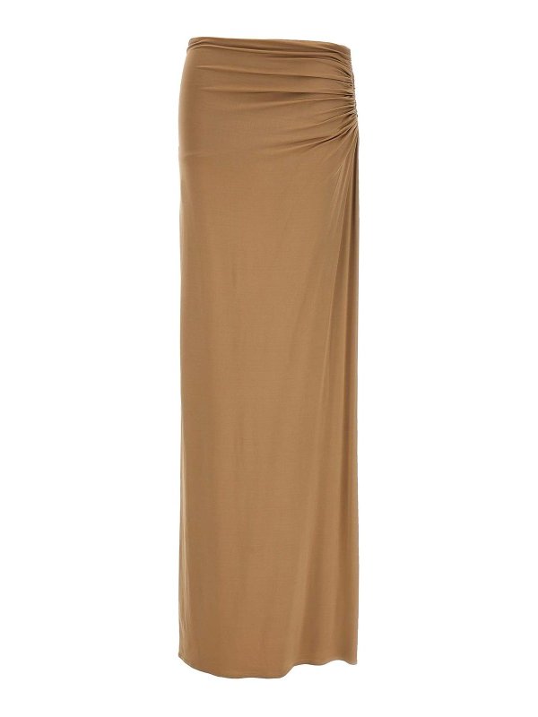 MAGDA BUTRYM: Long skirts - Long Skirt Side Draping