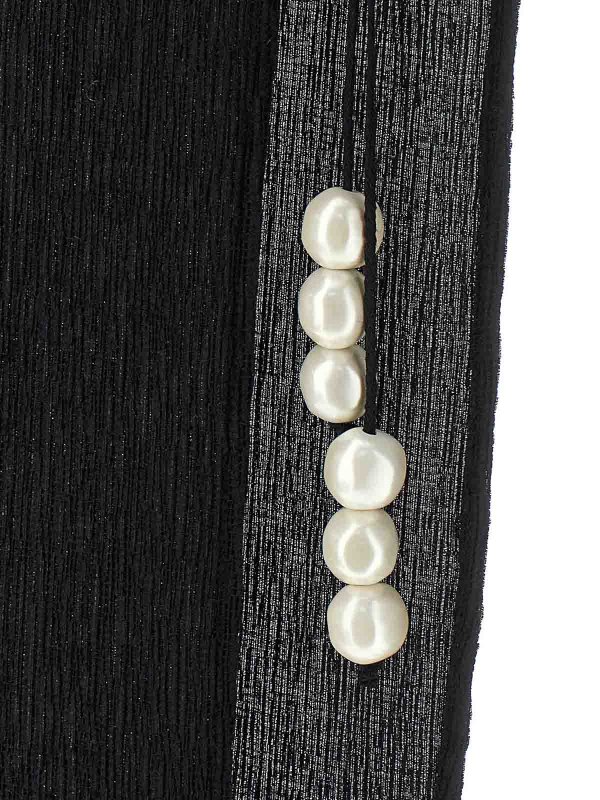 MAGDA BUTRYM buy online Long Skirt Side Split Pearls