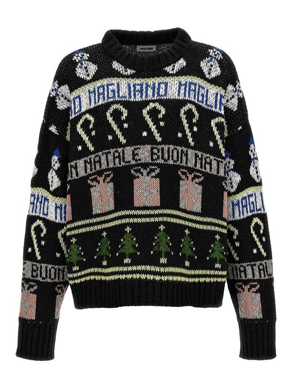 MAGLIANO: crew necks - Buone Feste Sweater