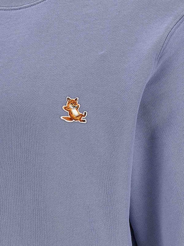 Sweat-Shirts - Bleu Clair shop online: MAISON KITSUNÉ