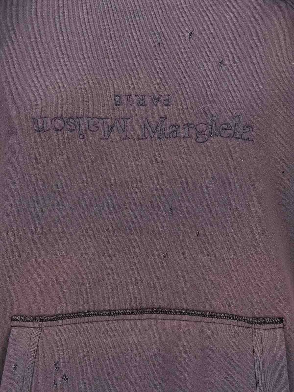 Logo Reverse Hoodie shop online: Maison Margiela
