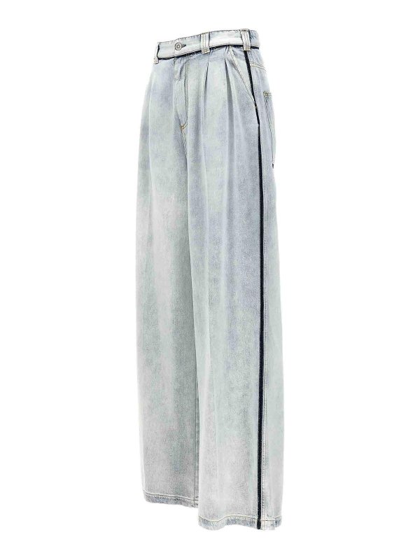 The Best Shops Maison Margiela: ストレートジーンズ - ストレートジーンズ - ライトブルー