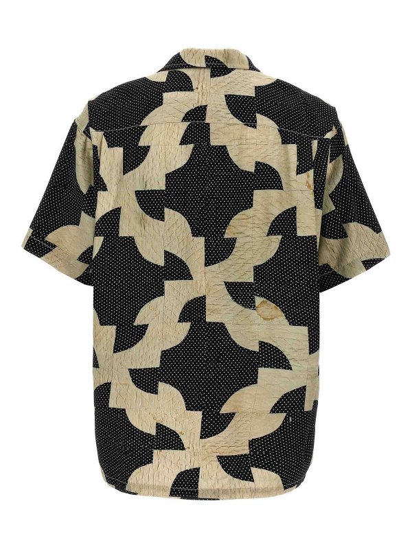MAISON MIHARA YASUHIRO: camicie online - Camicia con stampa patchwork