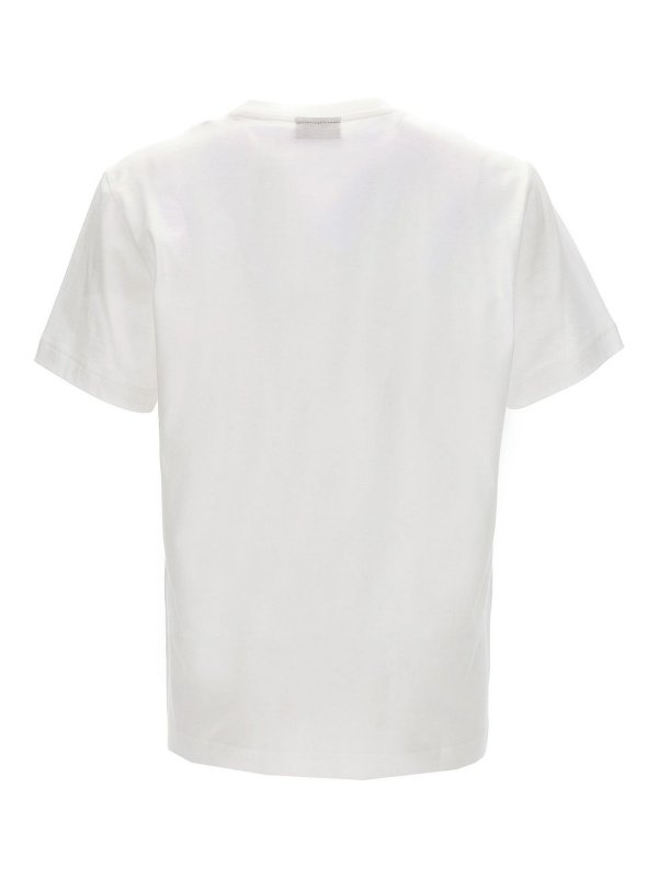 MISSONI: t-shirts online - Logo Embroidery T-Shirt