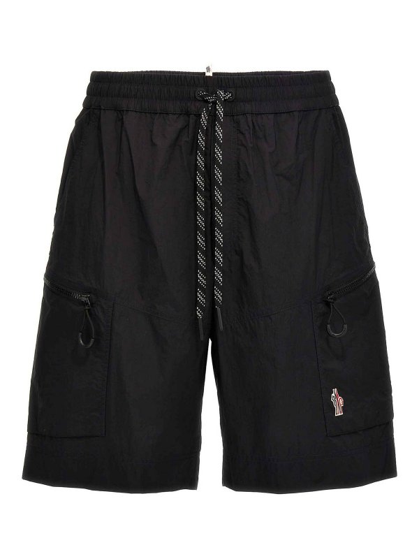 MONCLER: Hosen Shorts - Shorts - Schwarz