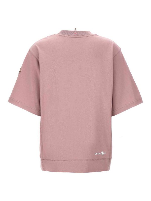 MONCLER: T-shirts online - T-Shirt - Nude