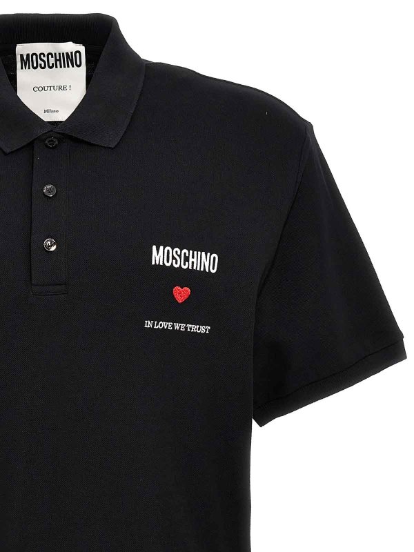 The Best Shops MOSCHINO: polo - Polo In Love We Trust