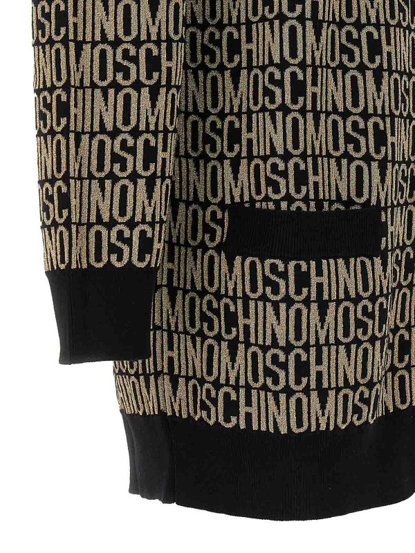 Cárdigan - Negro shop online: MOSCHINO