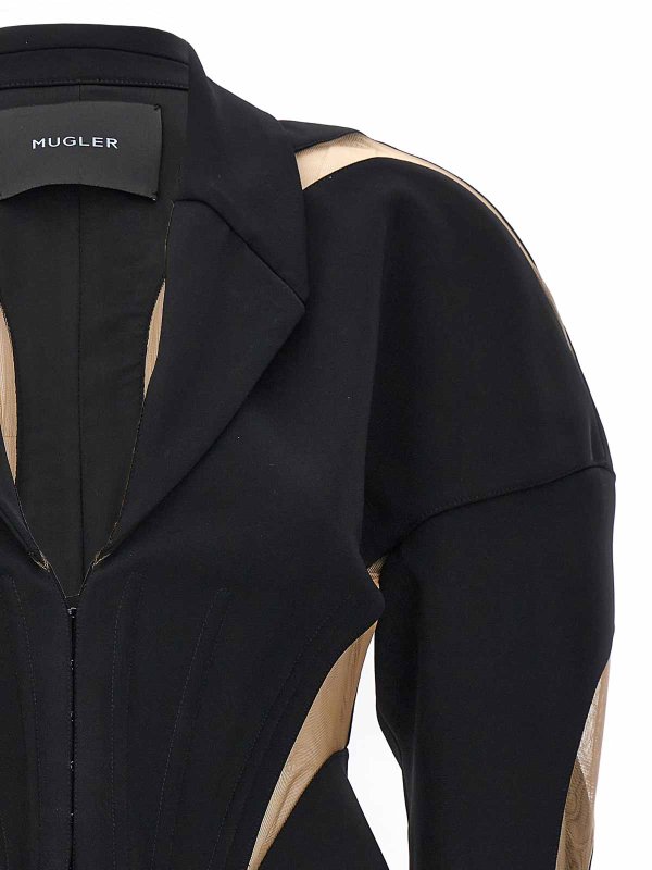 The Best Shops MUGLER: Casualjacken - Blazer - Schwarz