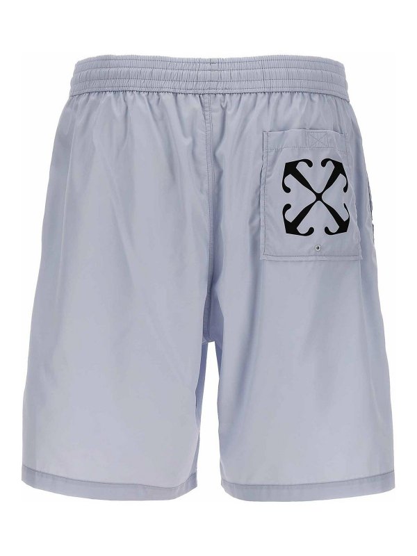 OFF-WHITE: Badeanzüge und Badehosen online - Badehose - Hellblau