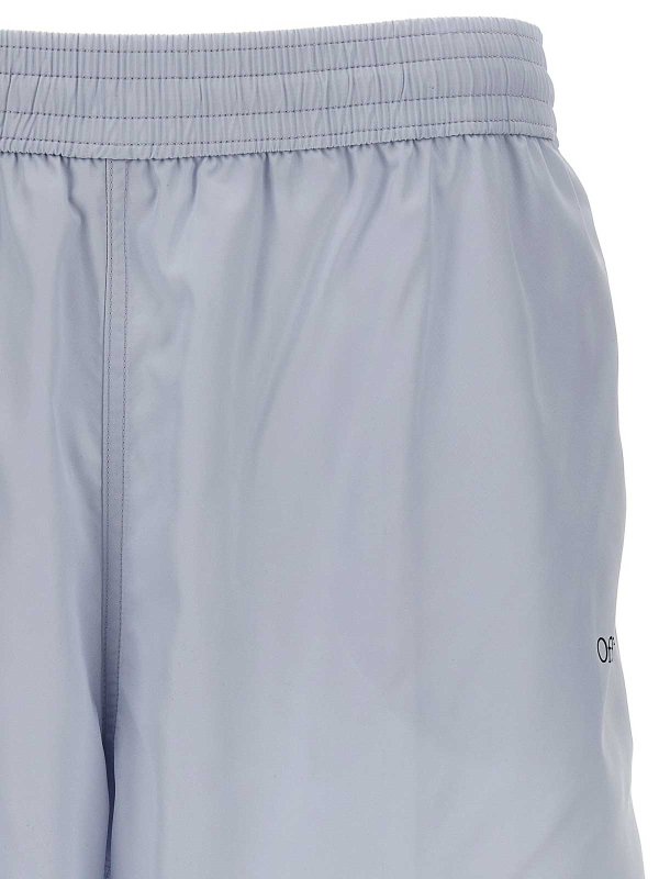 The Best Shops OFF-WHITE: Badeanzüge und Badehosen - Badehose - Hellblau