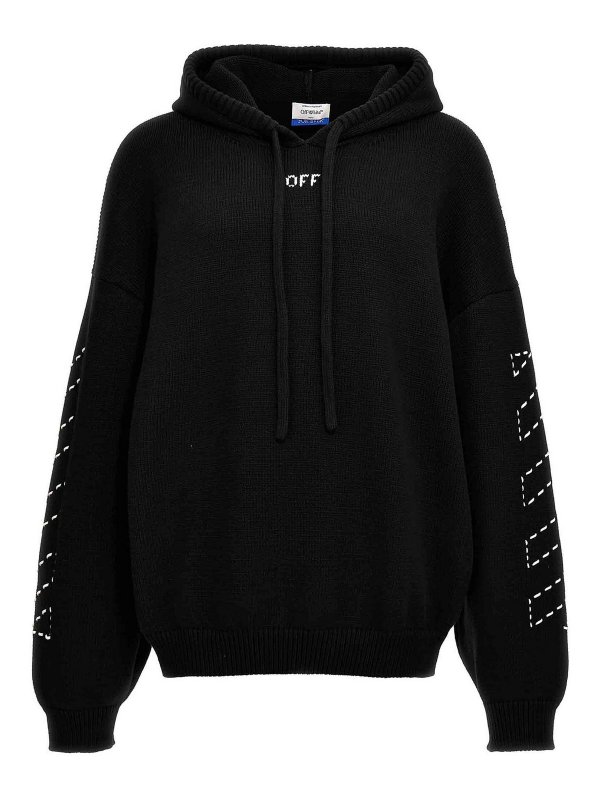 OFF-WHITE: Sudaderas y suéteres - Sudadera - Blanco