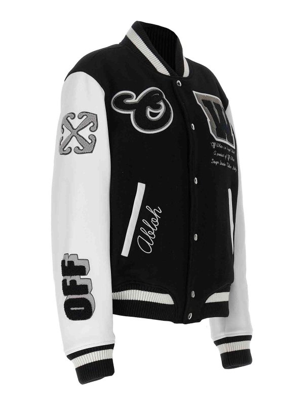 Bomberjacke - Weiß shop online: OFF-WHITE