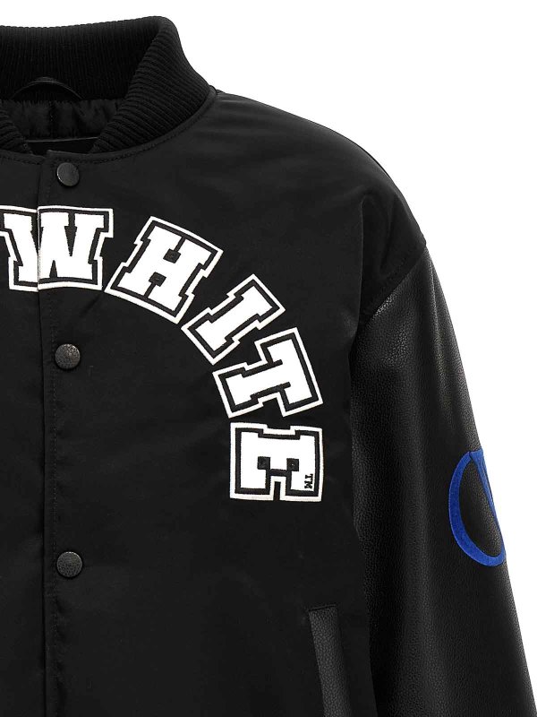 Baseball Bomber Jacket shop online: OFF-WHITE
