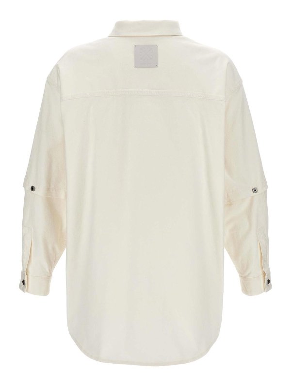 The Best Shops OFF-WHITE: bluse - Sovracamicia di jeans