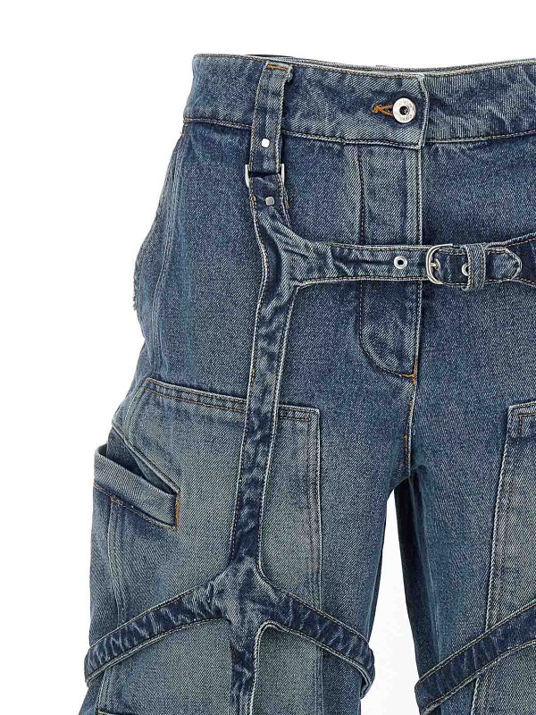 The Best Shops OFF-WHITE: bootcut jeans - Cargo Over Jeans