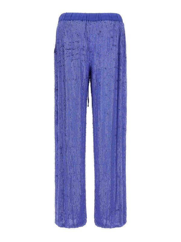 P.A.R.O.S.H.: Pantalons casual online - Pantalons Décontractés - Violet