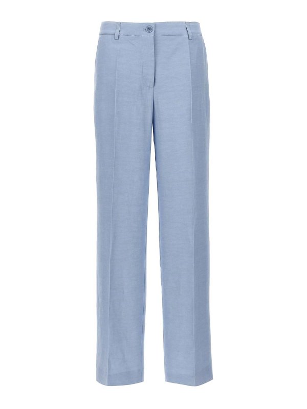 P.A.R.O.S.H.: Casual Hosen - Casual Hose - Hellblau