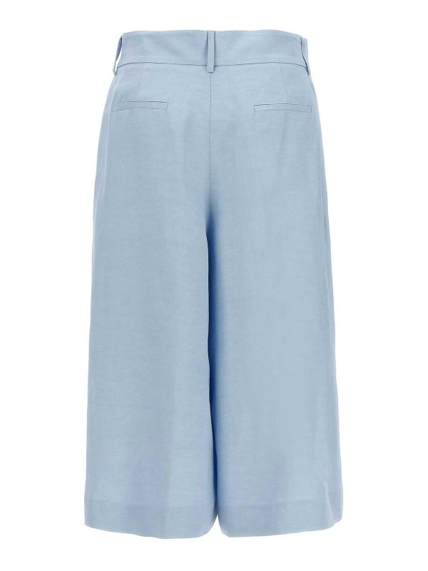 P.A.R.O.S.H.: トラウザーショーツ online - ショートパンツ - ライトブルー
