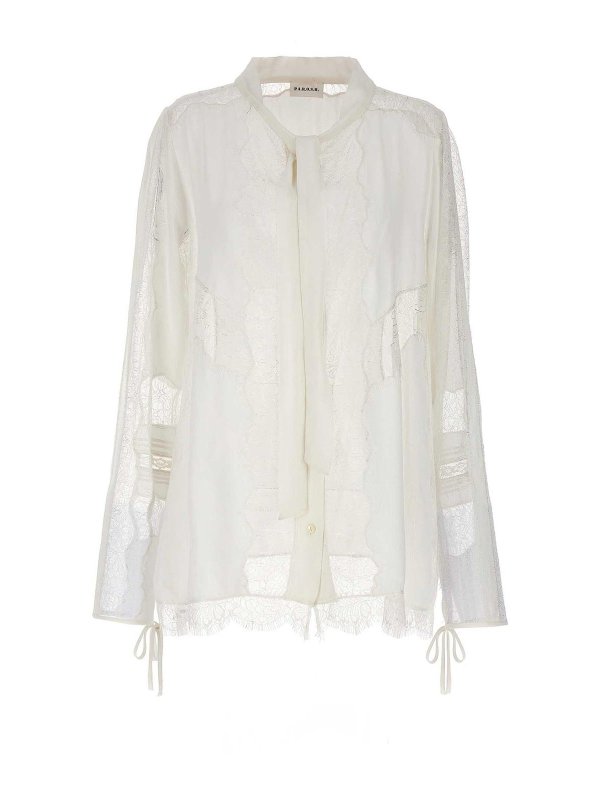P.A.R.O.S.H.: Camisas - Camisa - Blanco