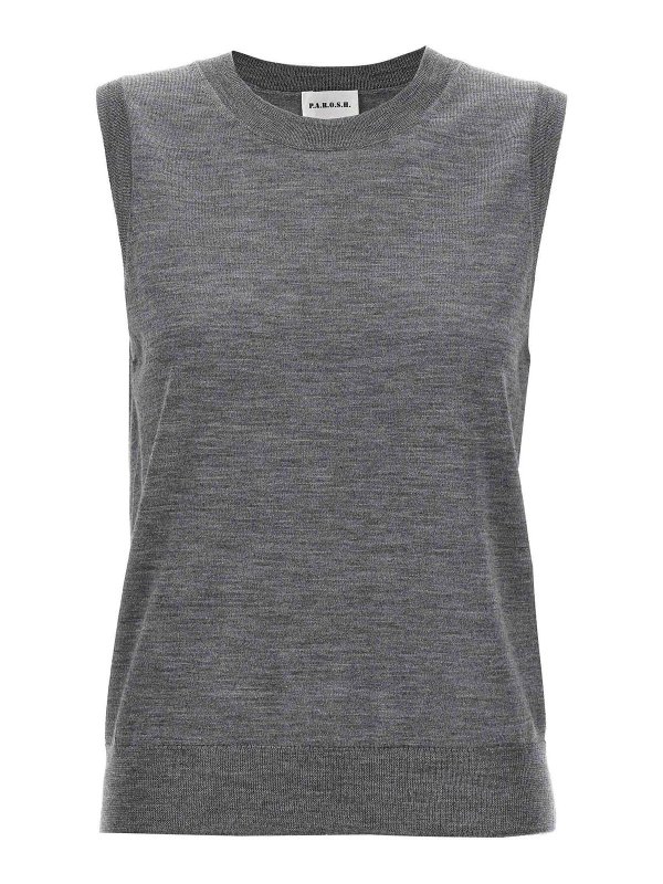 P.A.R.O.S.H.: vests - Wool Blend Vest