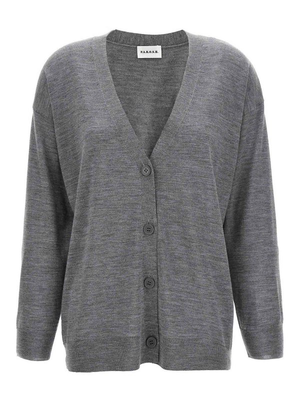 P.A.R.O.S.H.: cardigans - Wool Blend Cardigan