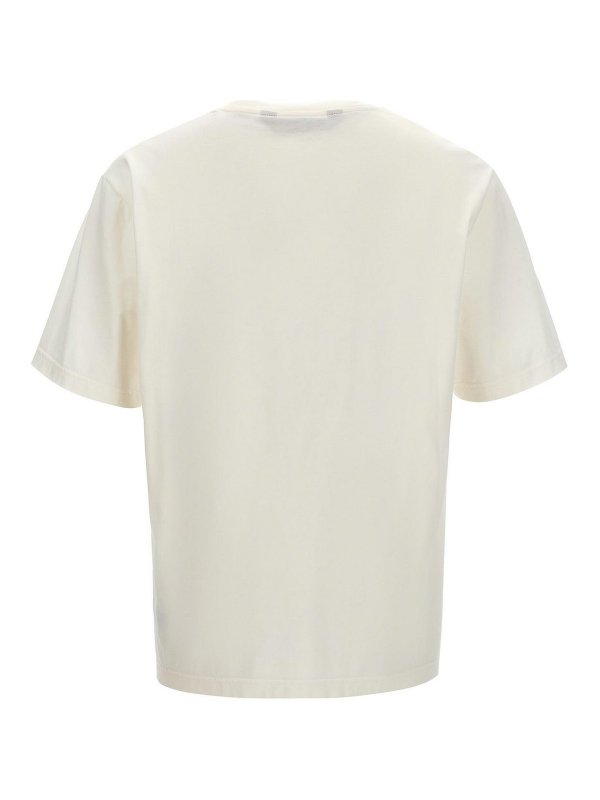 Palm Angels: t-shirt online - Logo classico girocollo in cotone