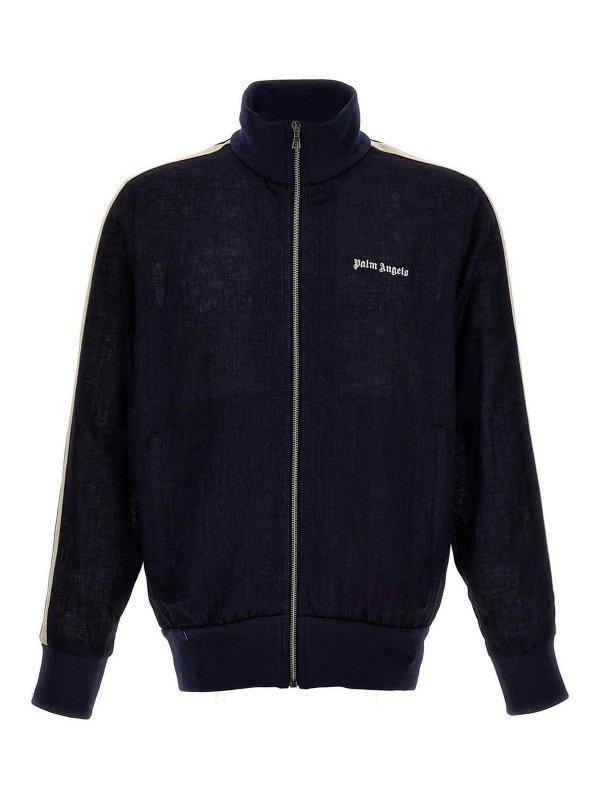 Palm Angels: スウェット＆セーター - スウェットシャツ/セーター - ブルー