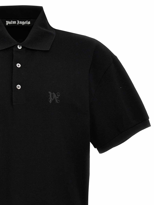 The Best Shops Palm Angels: Polos  - Polo - Noir