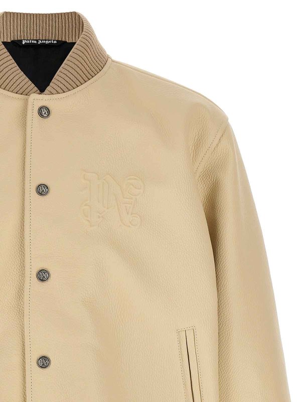 The Best Shops Palm Angels: bombers - Monogram Bomber Jacket