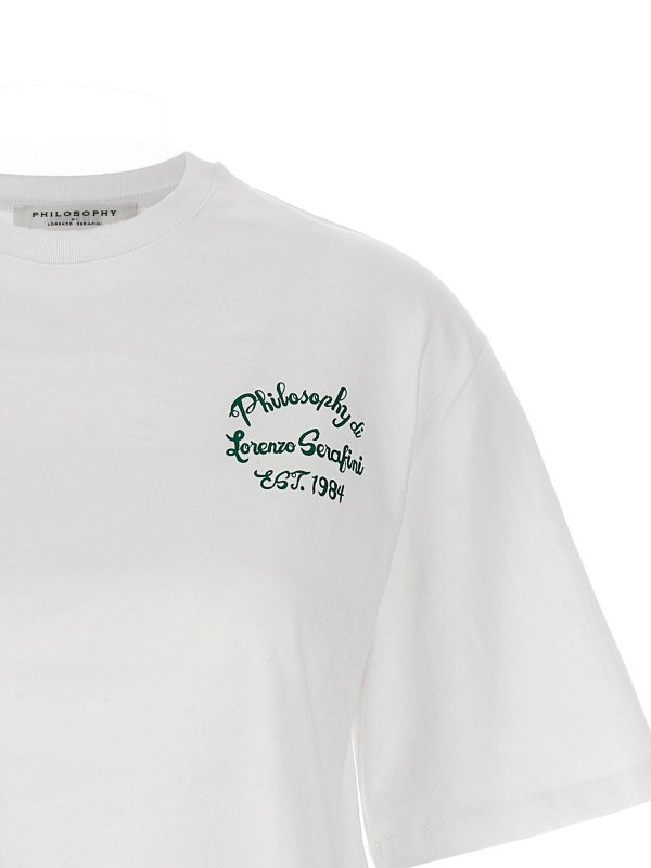 The Best Shops Philosophy di Lorenzo Serafini: t-shirt - T-shirt corta con stampa logo