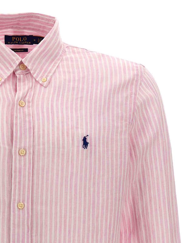 The Best Shops POLO RALPH LAUREN: camicie - Camicia in lino a righe