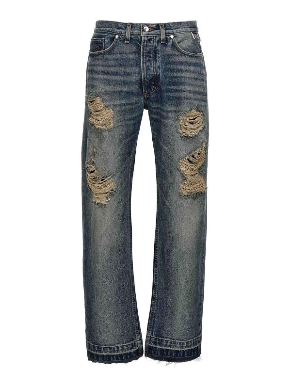 RHUDE: bootcut jeans - Beach Bum Jeans