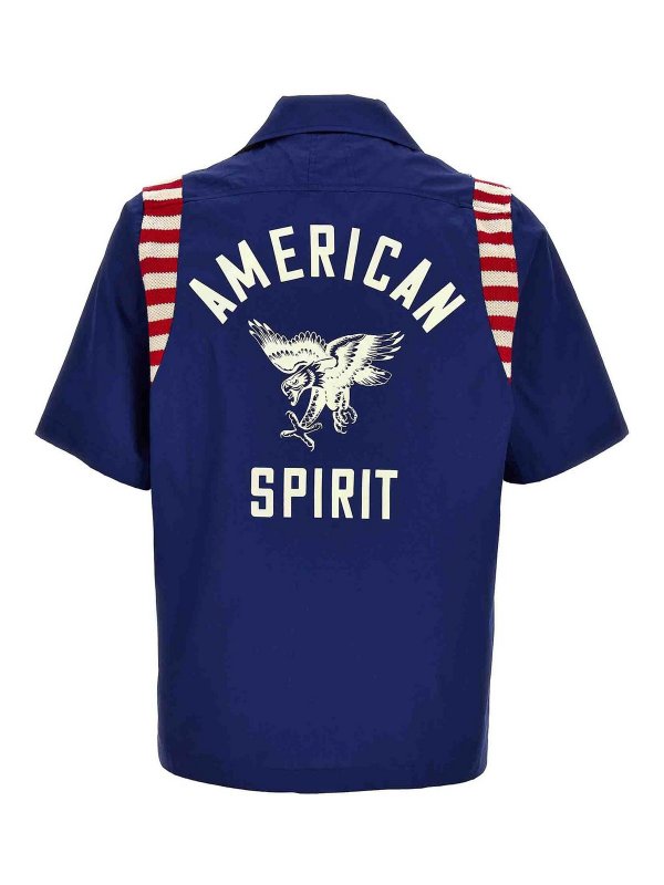 RHUDE: shirts online - American Spirit Shirt