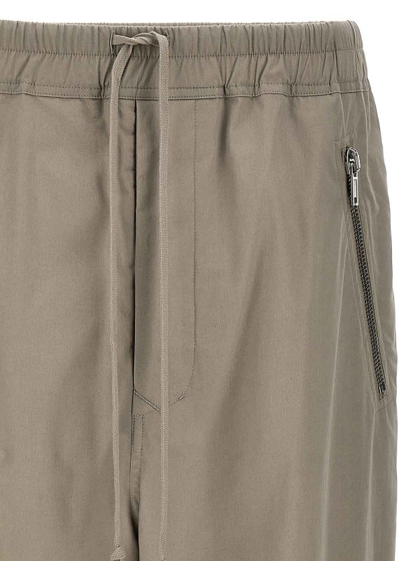 The Best Shops RICK OWENS: スウェットパンツ - トラックスーツ ボトムス - ベージュ