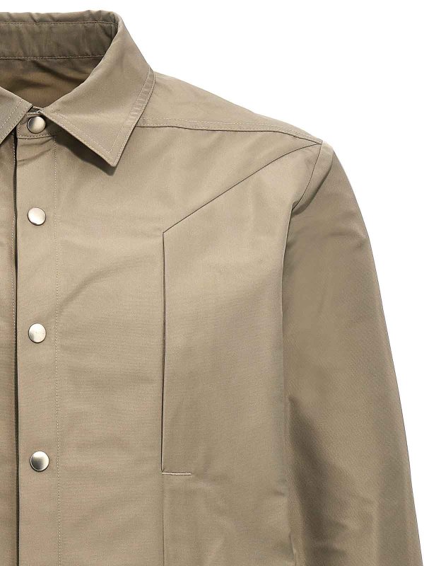 The Best Shops RICK OWENS: カジュアルジャケット - カジュアルジャケット - グレー