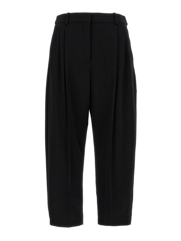 STELLA McCARTNEY: casual trousers - Pants With Front Pleats