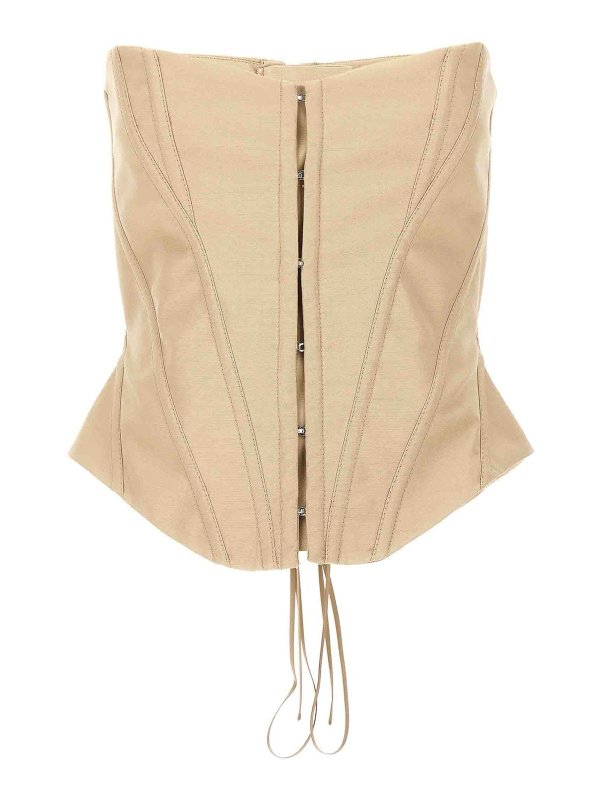 STELLA McCARTNEY: Top e canotte - Top a corsetto sagomato