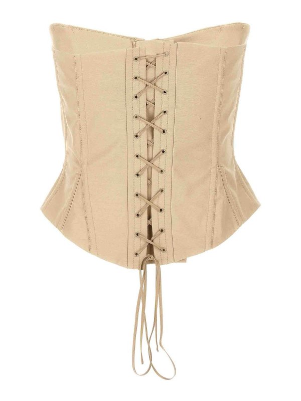 STELLA McCARTNEY: Top e canotte online - Top a corsetto sagomato