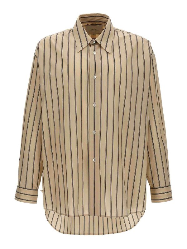 STUDIO NICHOLSON: Camisas - Camisa - Beis