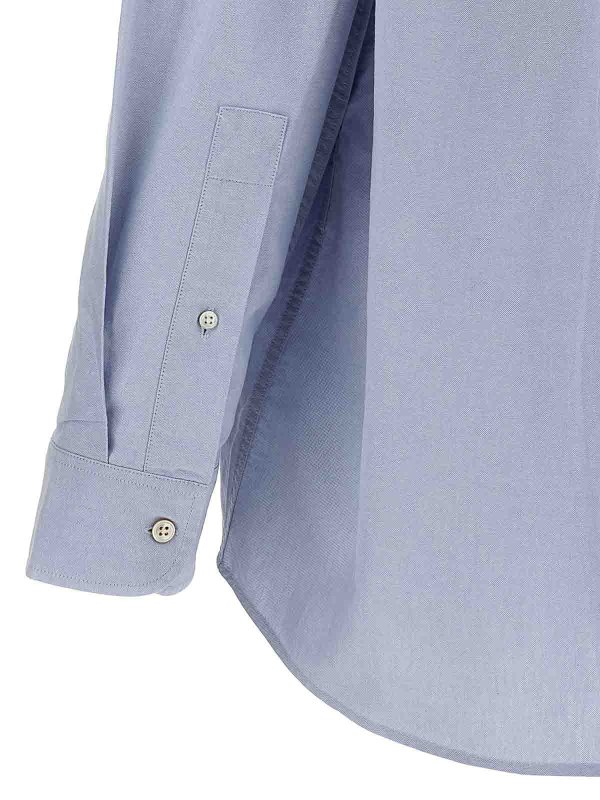 Oversize Shirt Embroidered Logo shop online: STUDIO NICHOLSON